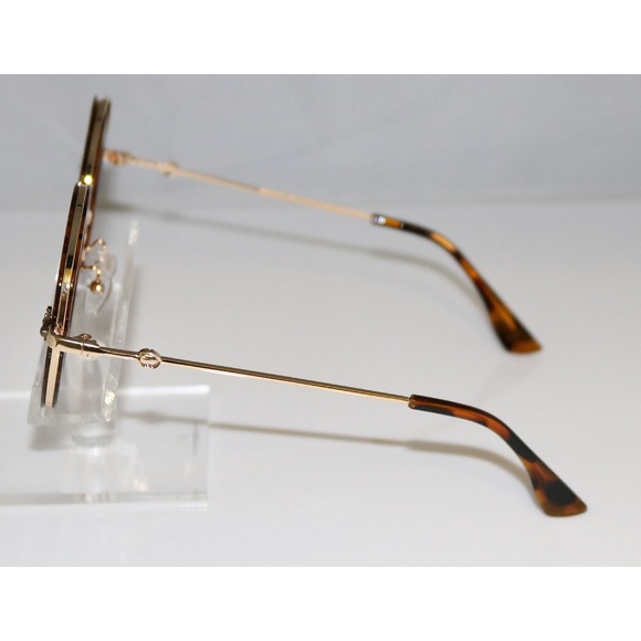 New Ladies Round Havana Sunglasses